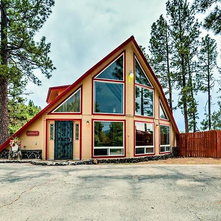 A-Frame Ruidoso Retreat With Deck, Grill And Views!ヴィラ エクステリア 写真