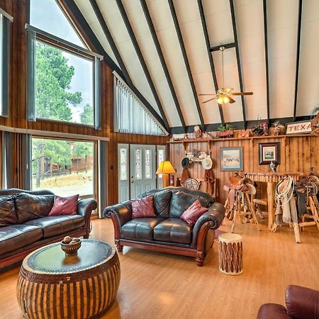 A-Frame Ruidoso Retreat With Deck, Grill And Views!ヴィラ エクステリア 写真
