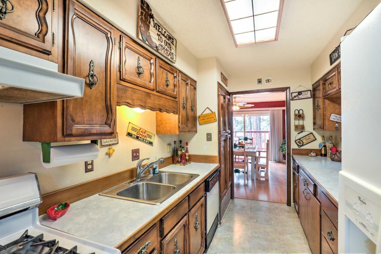 A-Frame Ruidoso Retreat With Deck, Grill And Views!ヴィラ エクステリア 写真