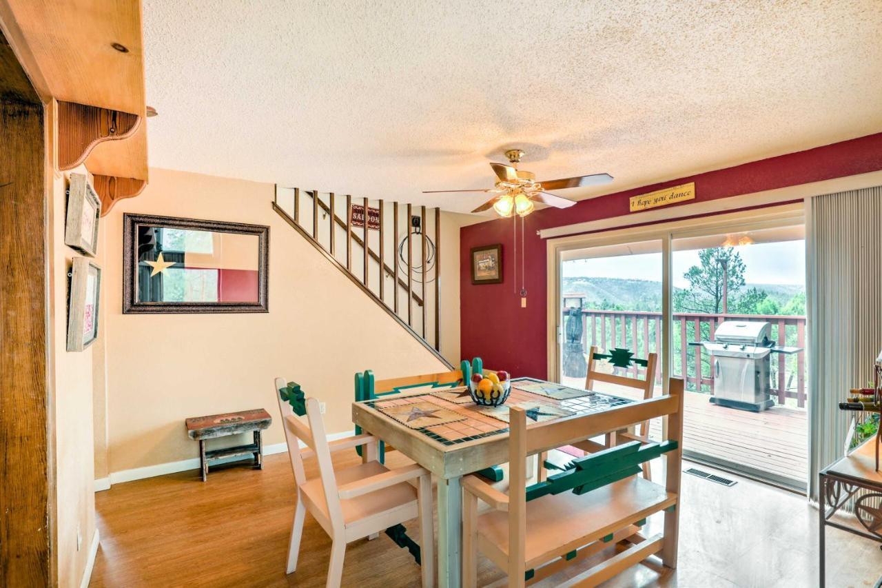 A-Frame Ruidoso Retreat With Deck, Grill And Views!ヴィラ エクステリア 写真