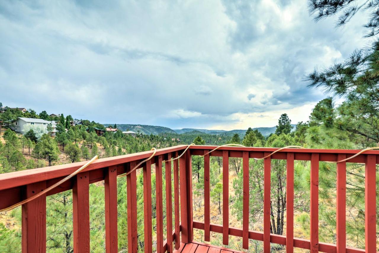 A-Frame Ruidoso Retreat With Deck, Grill And Views!ヴィラ エクステリア 写真